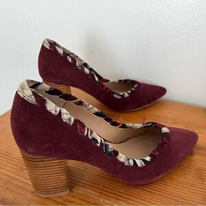 Anthropologie | Whipstich Block Heel